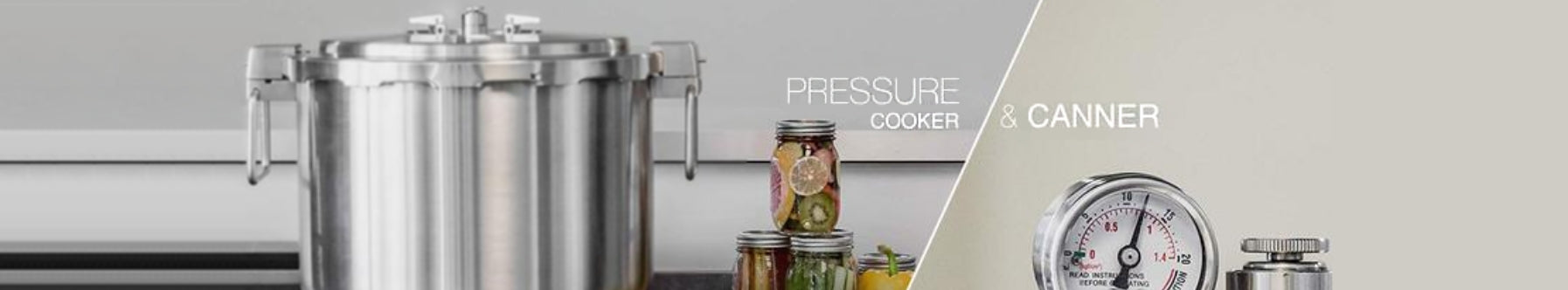 Commercial pressure online canner