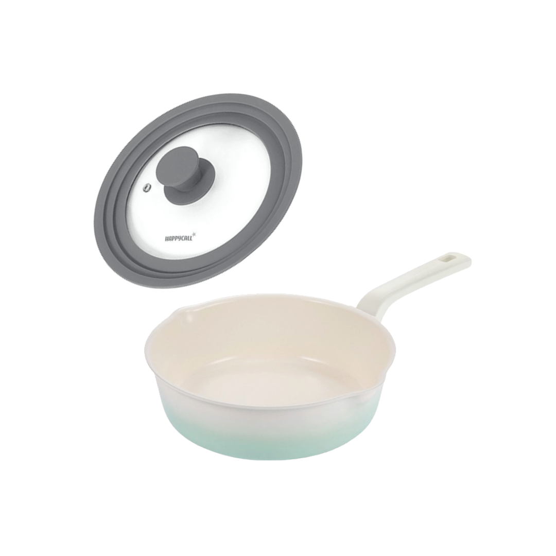 Happycall IH Ceramic Flex Pan 3 in 1 - 22cm Spread Mint, Uncle Buffalo